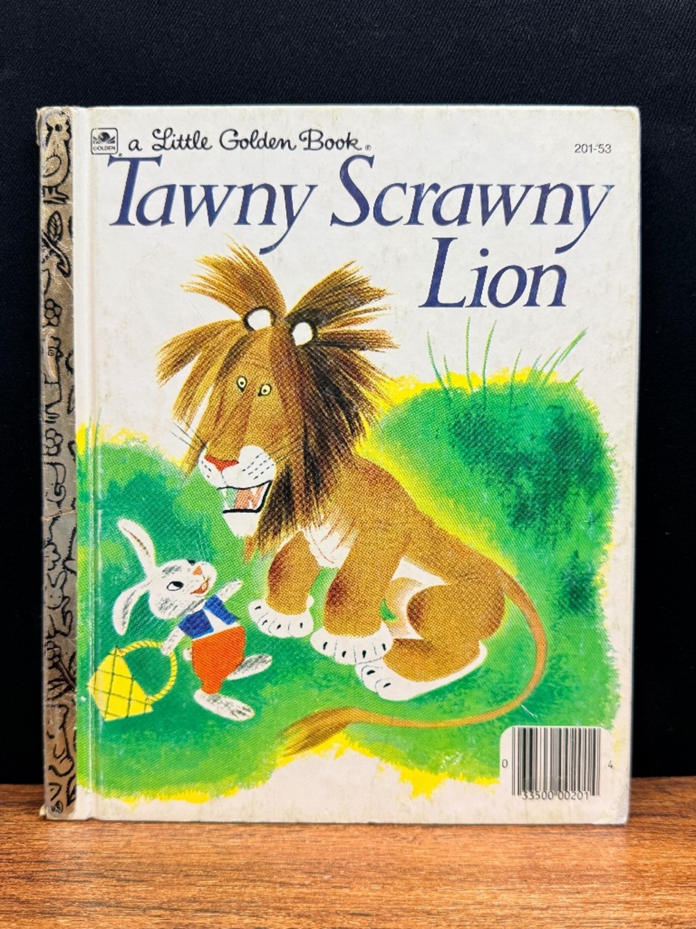 1980 WESTERN PUBLISHING COMPANY, INC. "Tawny Scrawny Lion" Little Golden Book